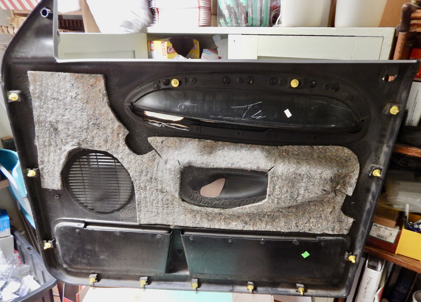 Woodgrain Door Panels Match Set Fits 9802 Dodge Ram Quad Cab Sport Dk