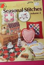 American School of Needlework Seasonal Stitches Volume 2 Cross Stitch Design Boo - $7.00