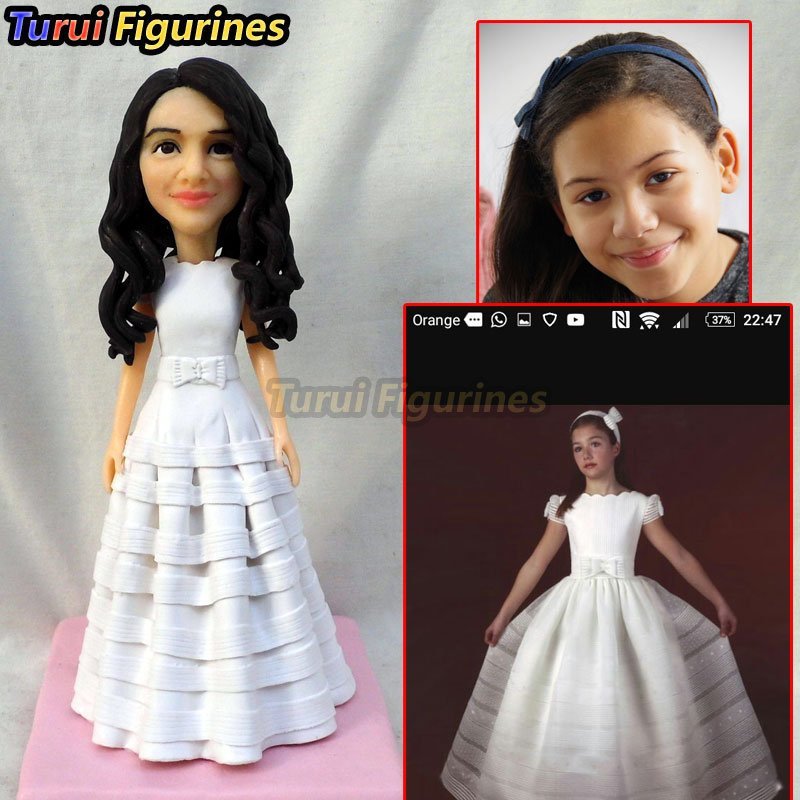Turui Figurines Personalized Custom Polymer Clay Doll From Pictures Christmas Gi