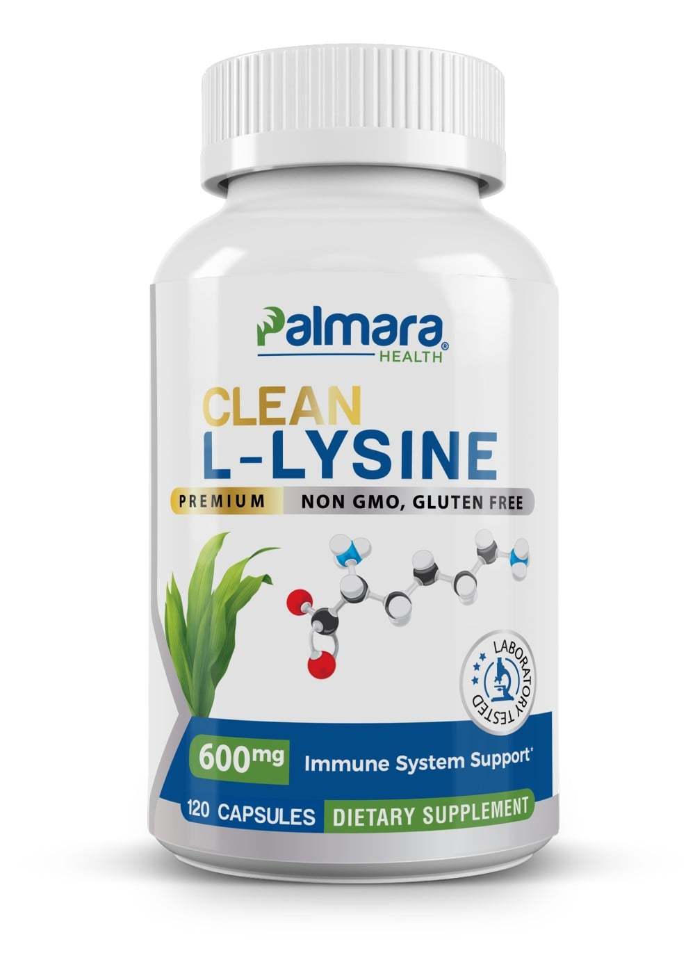 Primary image for Clean L-Lysine 600mg, 120 Capsules