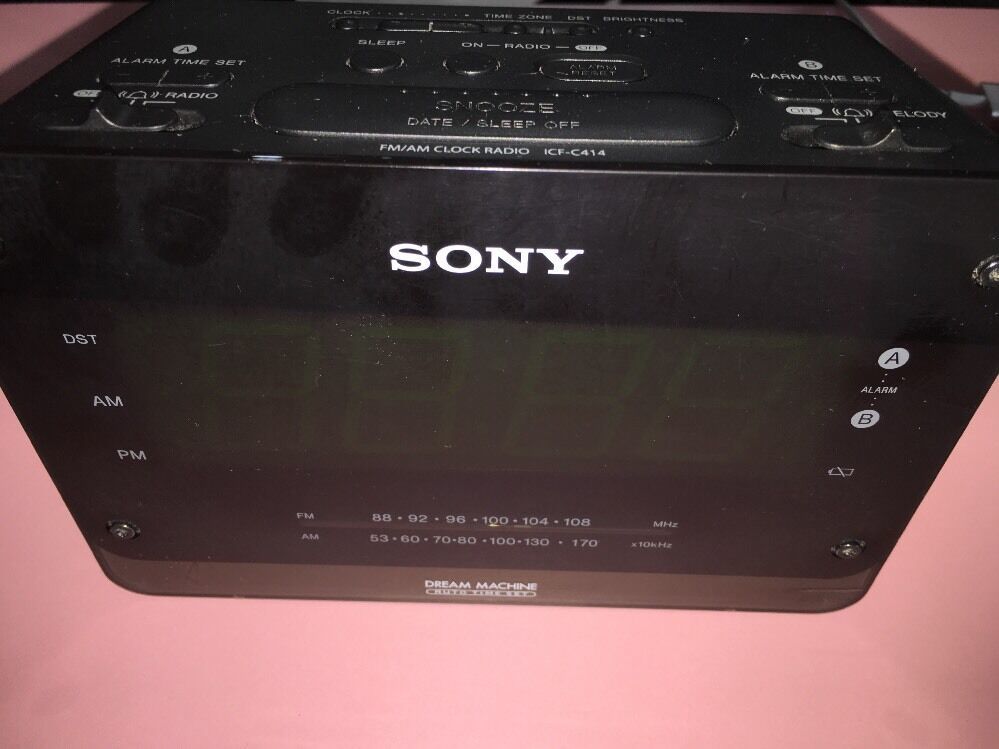 Sony Dream Machine ICFC414 Digital LED and similar items