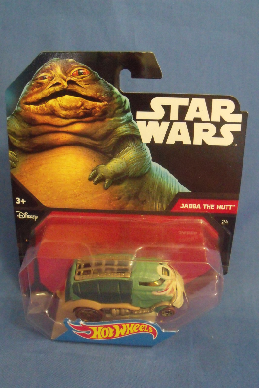 Toys Mattel NIB Hot Wheels Disney Star Wars Jabba the Hutt Die Cast Car