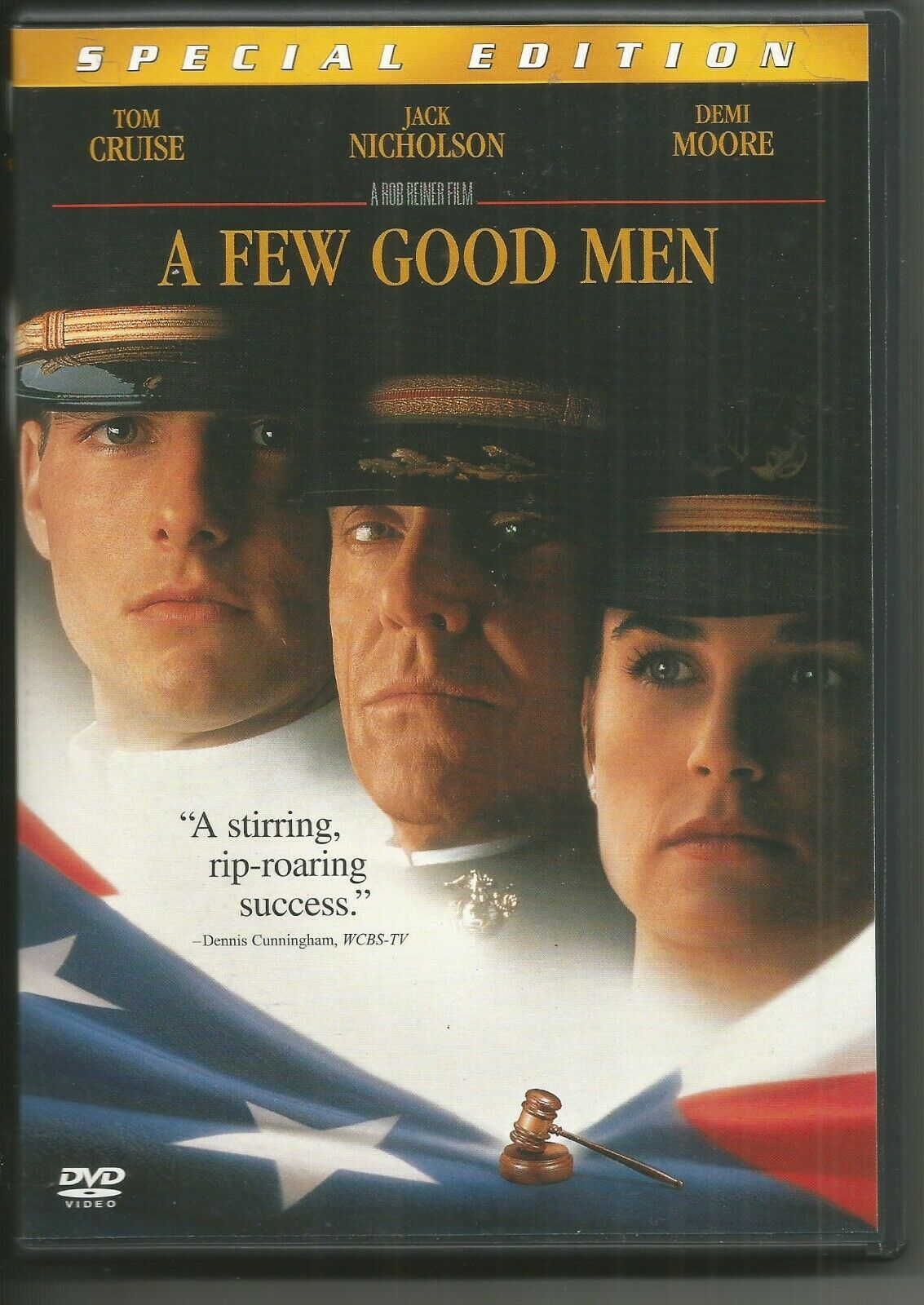 A Few Good Men DVD TOM CRUISE DEMI MOORE JACK NICHOLSON FREE SHIPPING ...