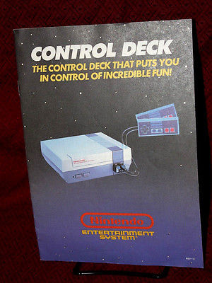 Primary image for NES Control Deck Instruction Manual Directions Nintendo Entertainment System