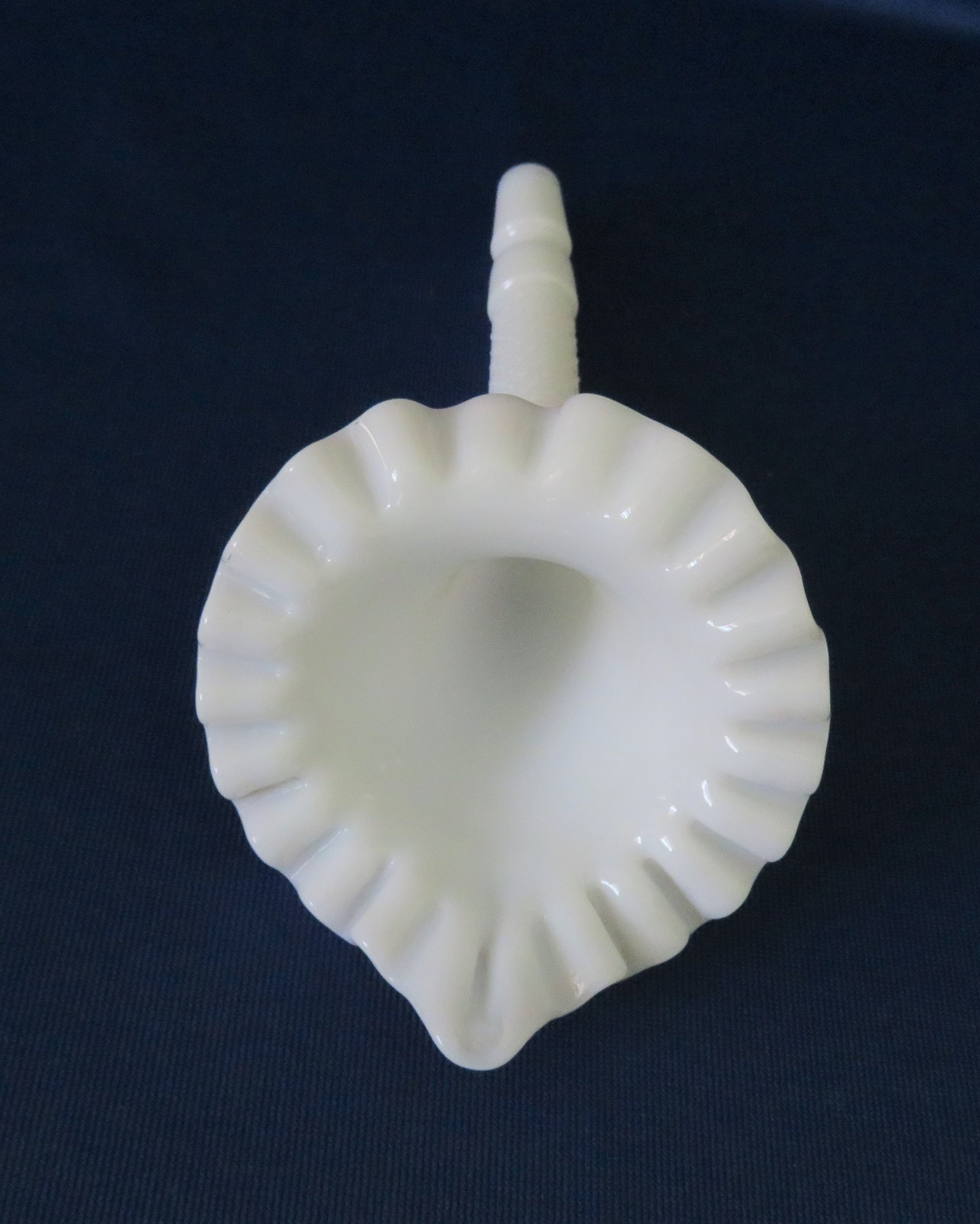 Fenton Single Epergne Horn, Milk Glass, and 16 similar items