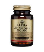Solgar Alpha Lipoic Acid 200 mg 50 Vegetable Capsules Made in USA - $30.68
