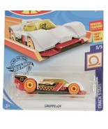 Hot Wheels Track Star Gruppo x24 White Car New in Package - $6.79