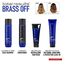 Matrix Total Results Brass Off Blue Shampoo, 10.1 ounces image 5