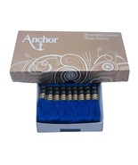 Royal Blue ANCHOR Cotton Floss/Thread 25 in box 8 mtr each Free Ship - $8.74