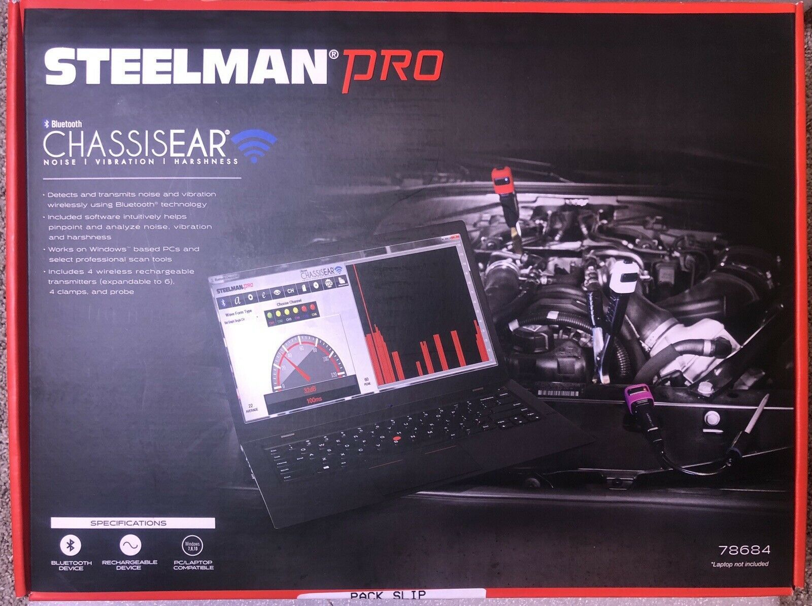 Steelman Pro 78684 Bluetooth ChassisEAR Kit Diagnostics Tool
