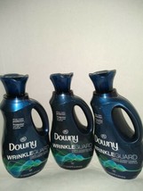 3 Bottles Downy 40 Oz All Day Wrinkle Guard Fresh Scented Fabric Conditi... - $39.59