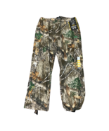 Realtree Mens Cargo Pants Size XL Camo Hunting 6 Pocket Elastic Waistban... - $28.71