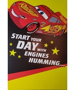 Disney PIXAR Cars 3 Greeting Card Birthday &quot;Start Your DAY with Engines ... - $3.89