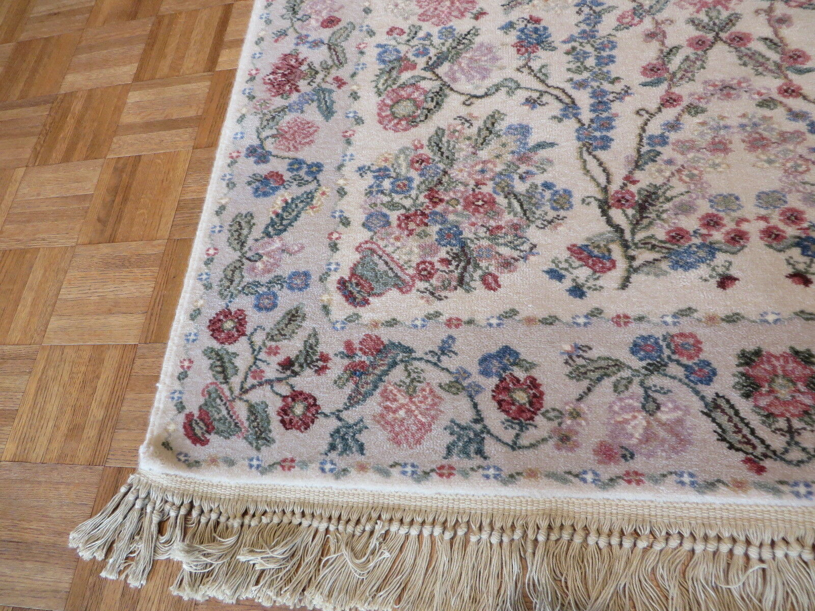 6 X 9 Preowned Karastan Rug Garden Of Eden Tree Of Life Rug Area Rugs