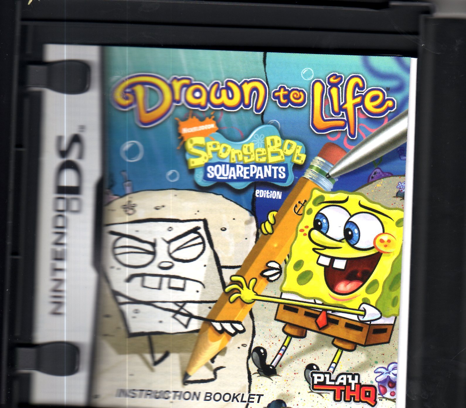Nintendo DS - SpongeBob SquarePants - Drawn to Life - Video Games