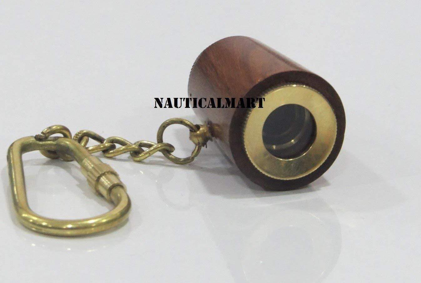 NauticalMart Nautical Gift Key Chain Maritime Marine Rope Knot White Key Ring