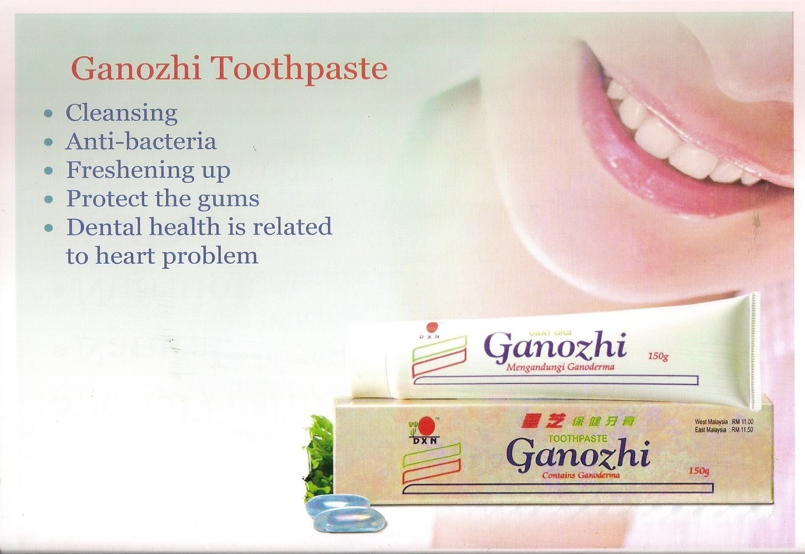 DXN Ganozhi Organic Toothpaste with and 50 similar items