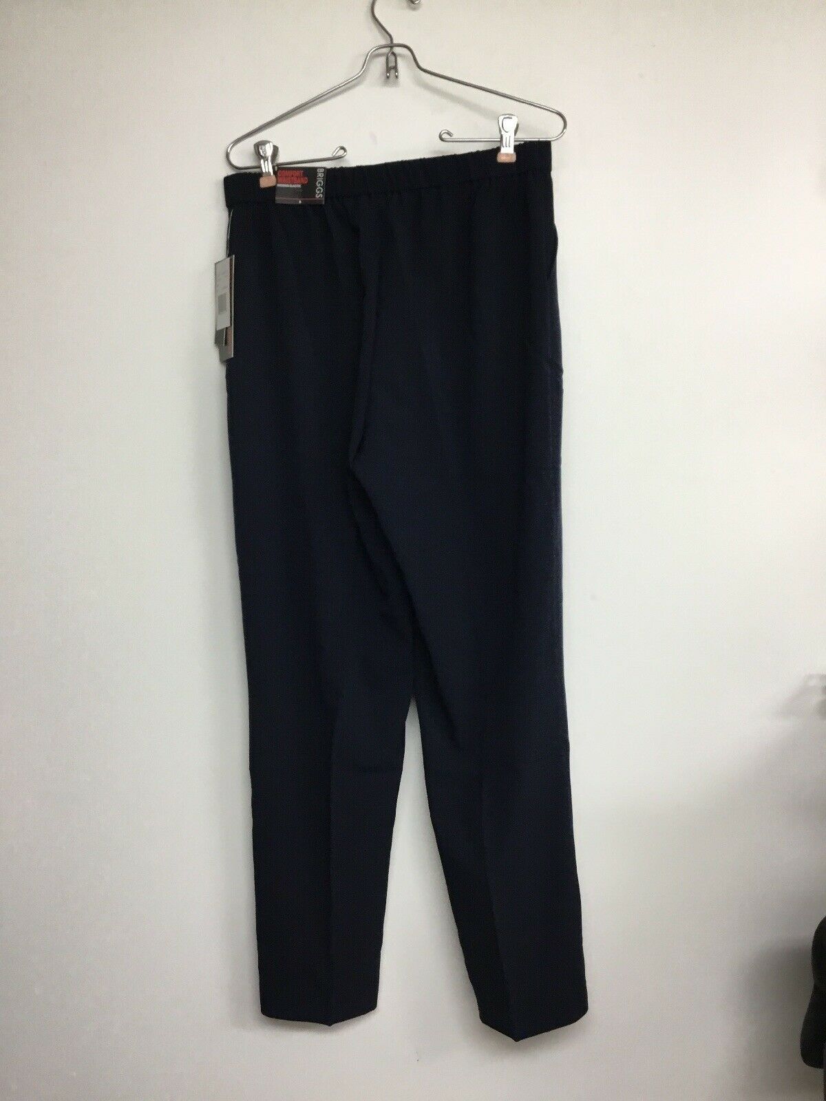 Briggs Womens Comfort Waistband Navy Pant Size 8. New With Tags - Pants