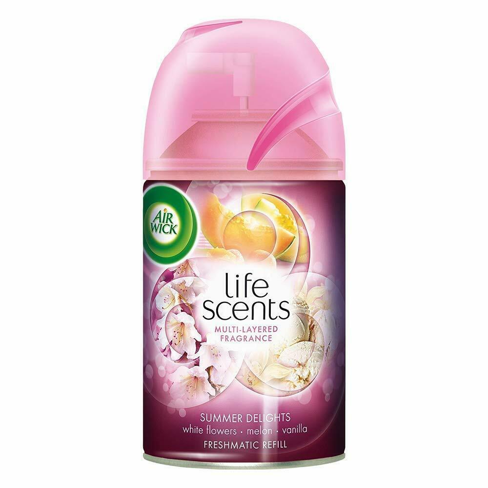 Airwick Freshmatic Life Scents Air-freshner Refill, Summer Delights - 250 m