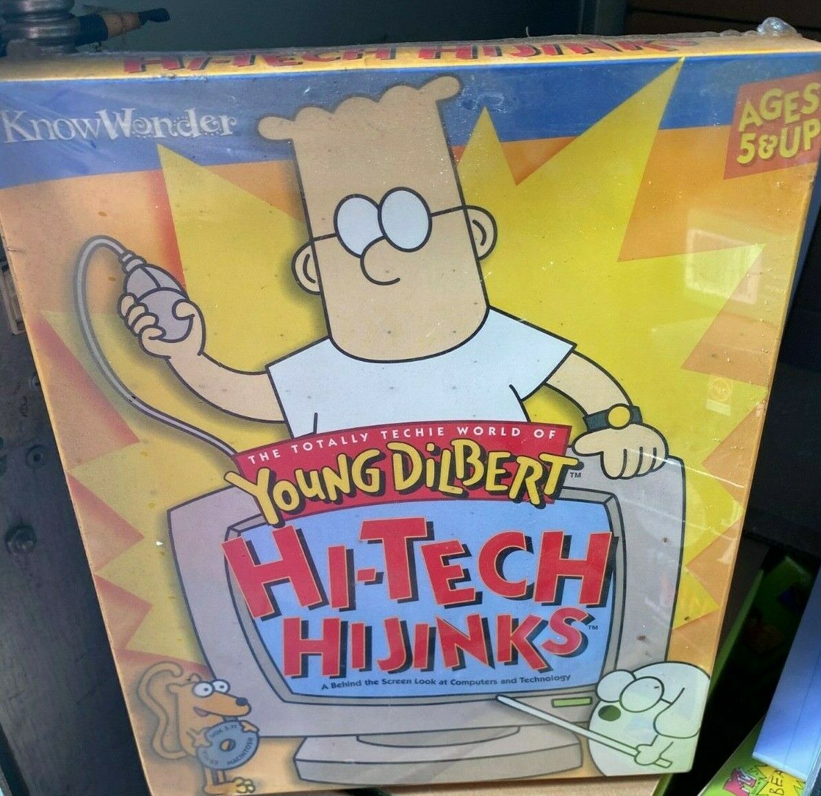 Know Wonder The Totally Techie World Of Young Dilbert Sealed NIB ...