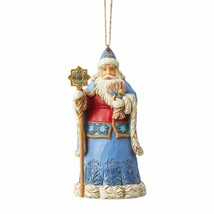 Jim Shore Ukrainian Santa Ornament 4.72" High Hanging Heartwood Creek Christmas