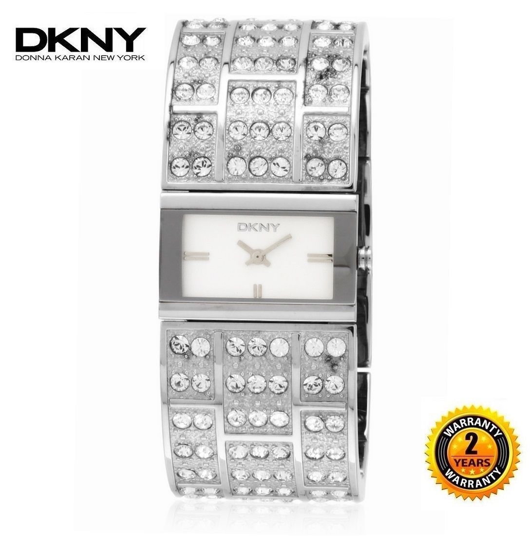 dkny rectangle watch