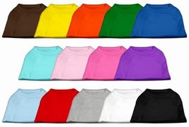 Mirage Pet Products 10-Inch Plain Shirts, Small, Yellow - $10.50