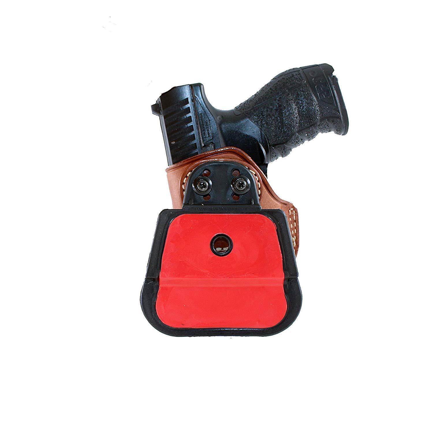 Leather Paddle Holster Fits Sig P320 Nitron Full Size w/Rail 9mm 4.7" BBL 1327 Holsters