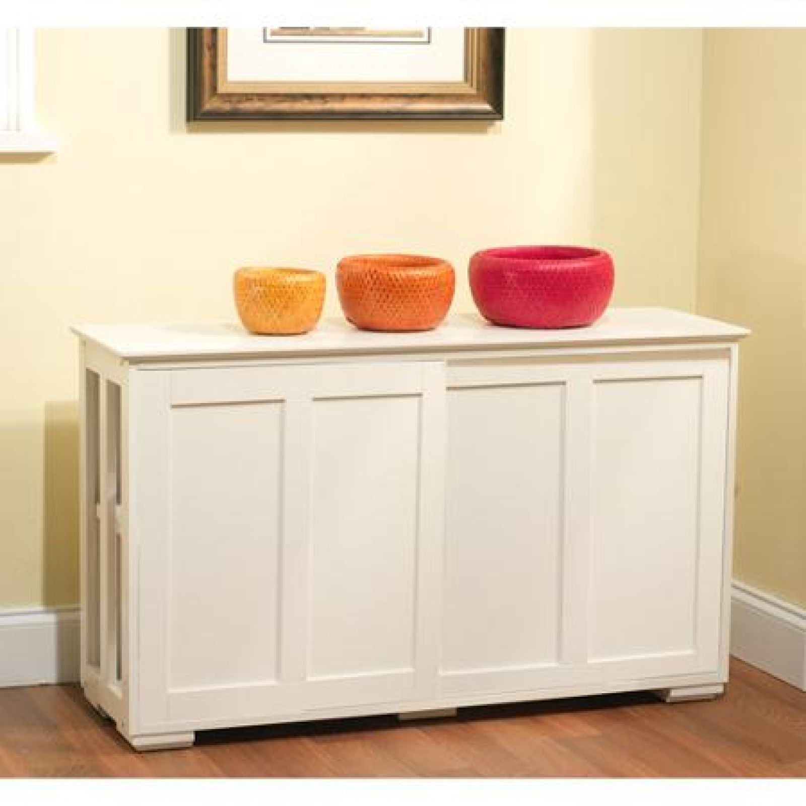 White Kitchen Storage Cabinet 