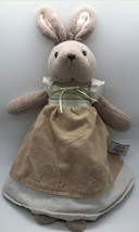 GUND Easter Parade Reversible Bunny Plush #36405 Brown Dress - $19.79
