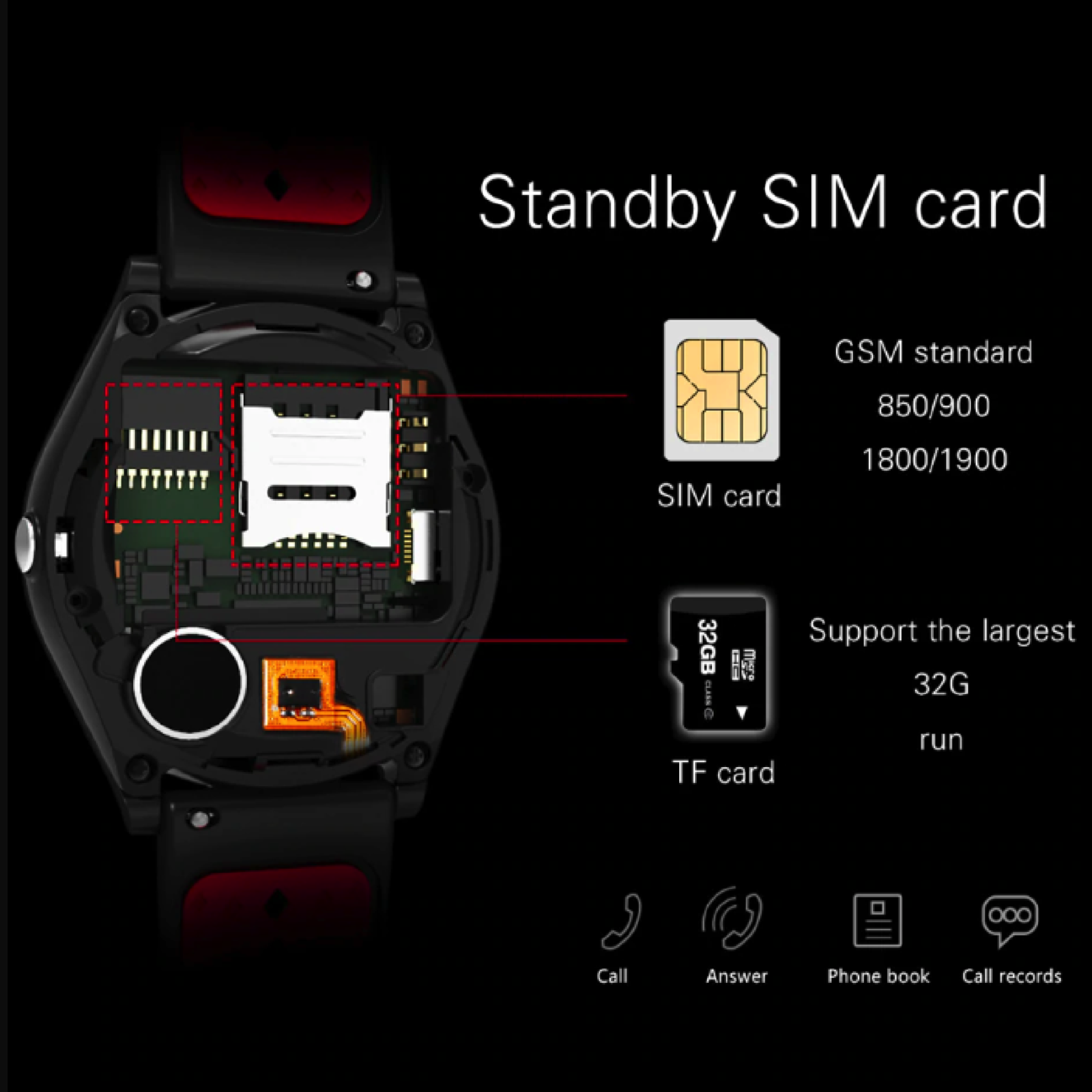 smartwatch for sim card