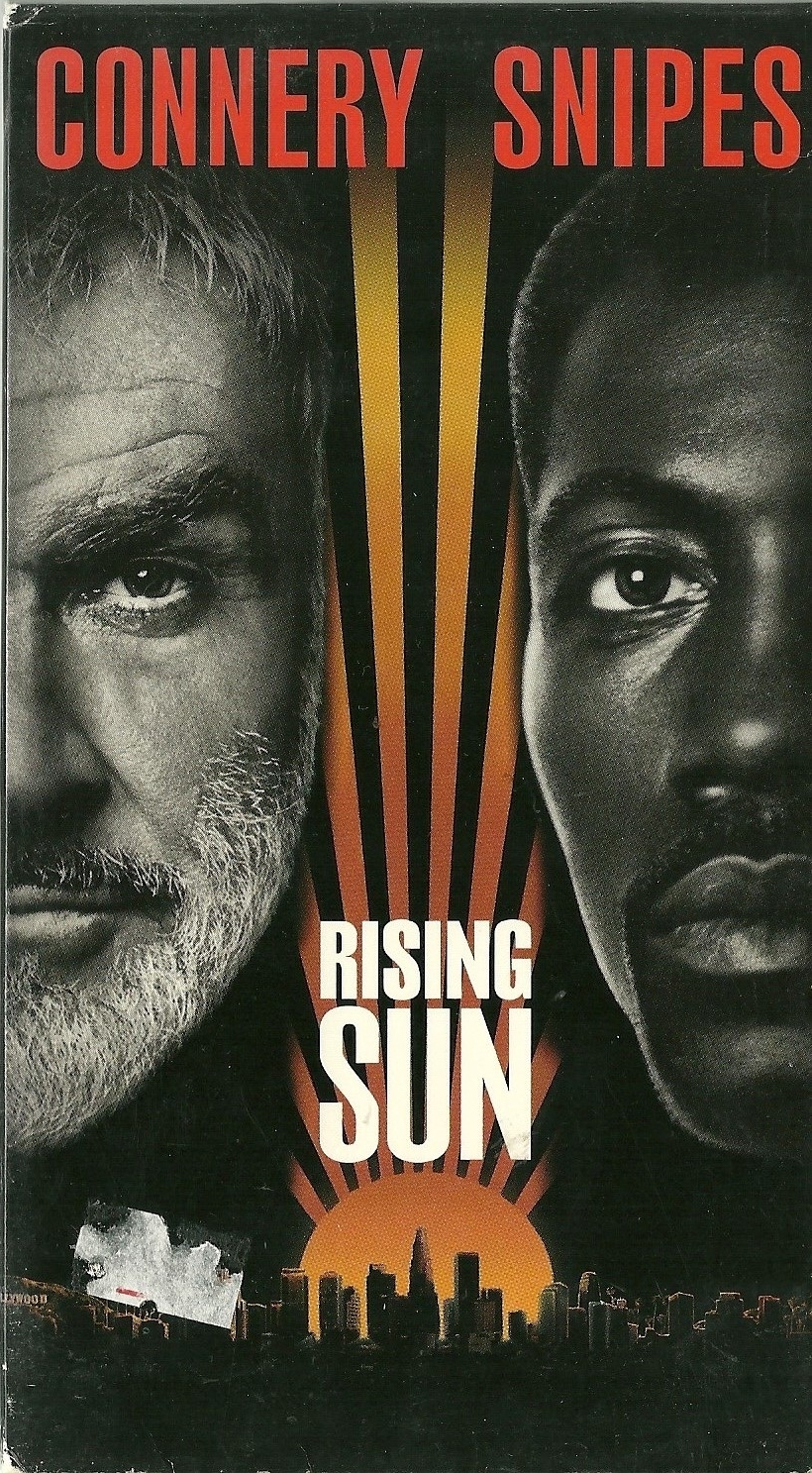 Rising Sun VHS Sean Connery Wesley Snipes Harvey Keitel ...