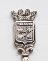 Collector Souvenir Fork France Wissembourg Coat of Arms Emblem - $14.99