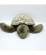 Sea Turtle Green Plush Spotted Off White Stuffed Animal Reptile Realisti... - $19.79