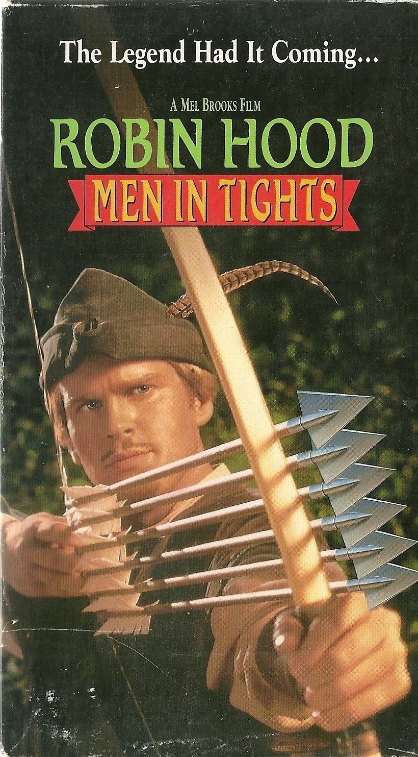 Robin Hood Men In Tights VHS Cary Elwes Richard Lewis Roger Rees Mel Brooks - VHS Tapes