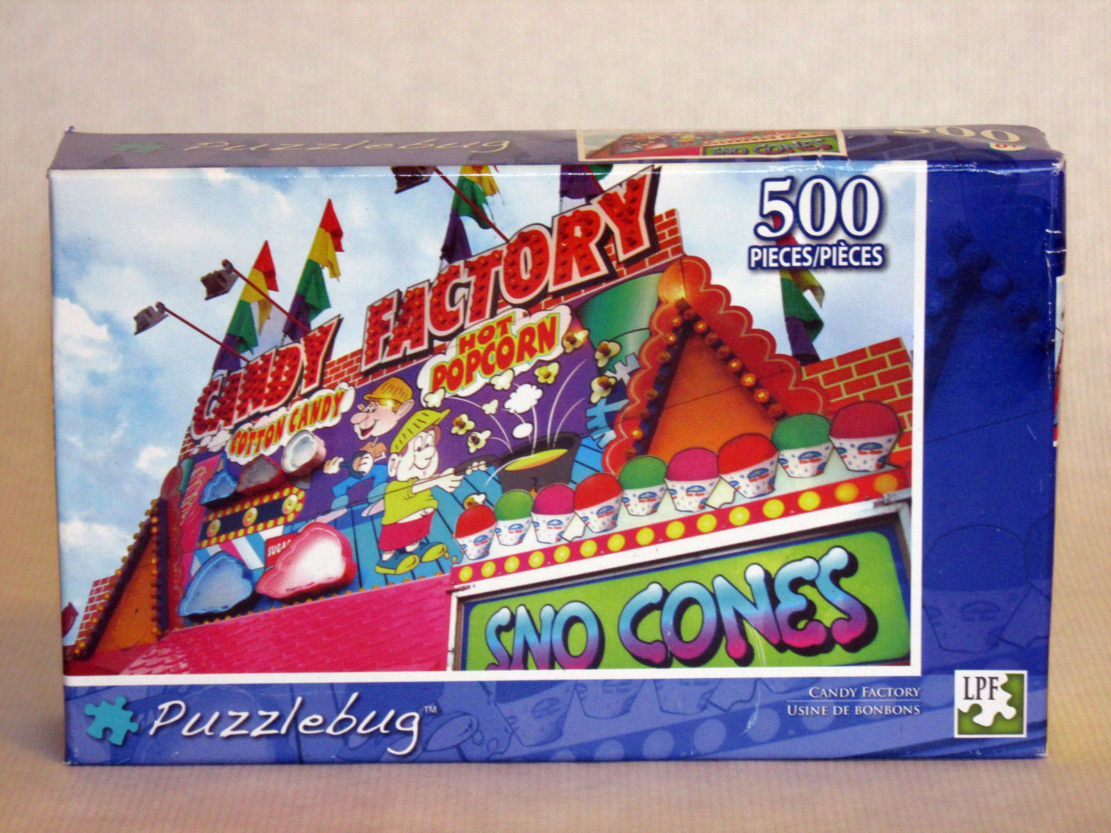 Puzzlebug Candy Factory Carnival Fair 500 Piece Jigsaw Puzzle New ...