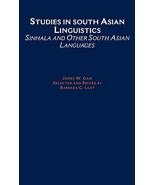 Studies in South Asian Linguistics: Sinhala and Other South Asian Langua... - $44.55
