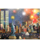 SunsOut Jigsaw Puzzle 1996 Manhattan Celebration Alexander Chen Factory Sealed - $11.99