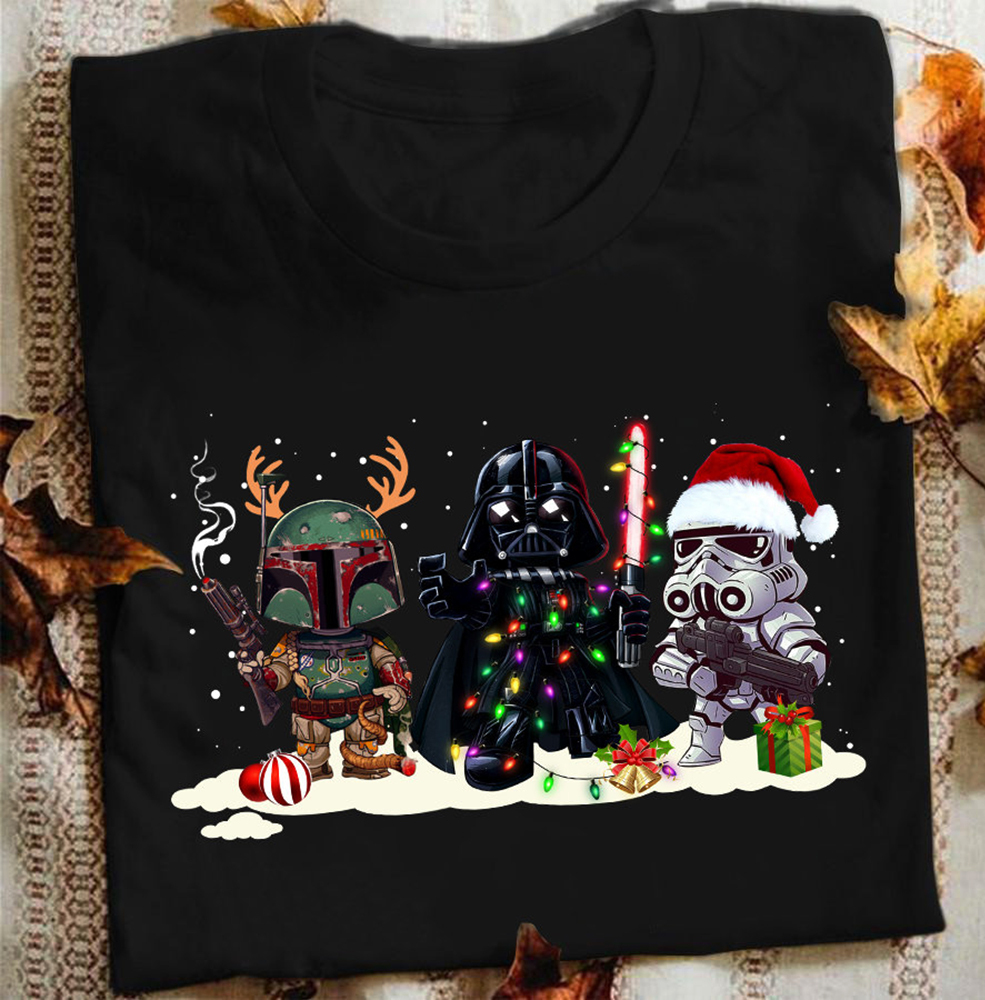 kohl's star wars christmas shirt