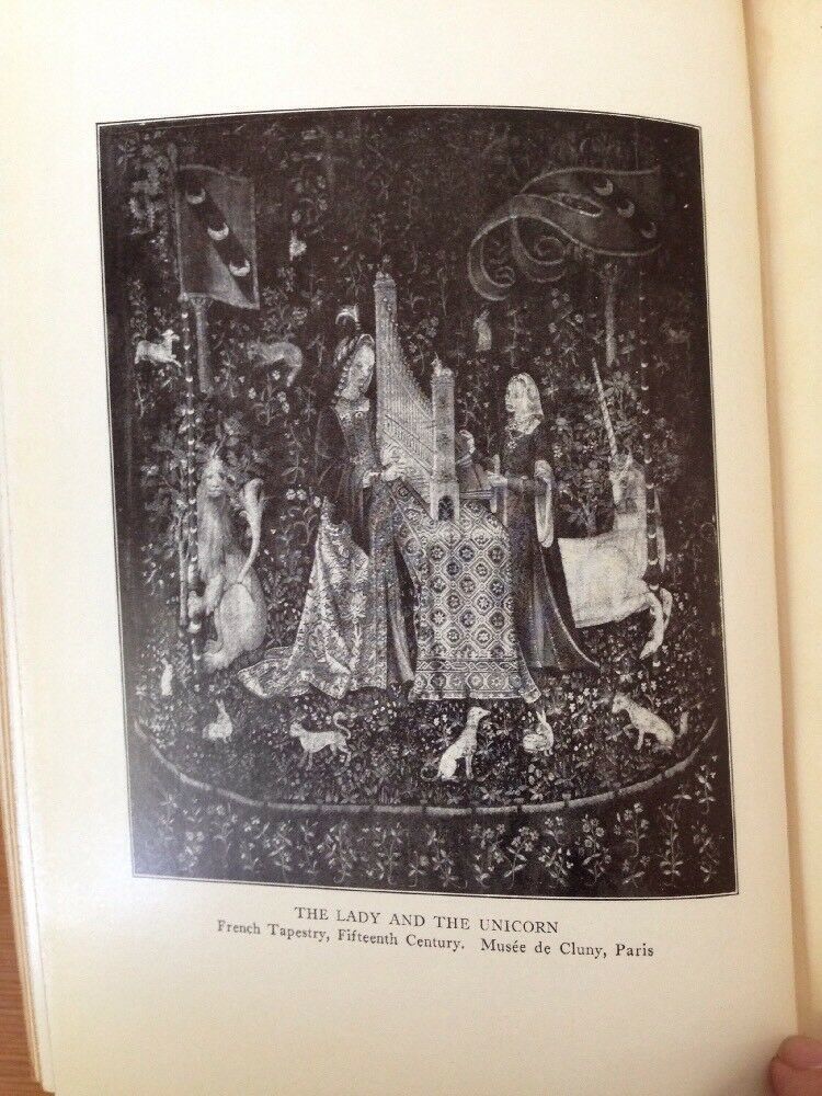 1912 Helen Churchill Candee The Tapestry Book Color BW Illustrations