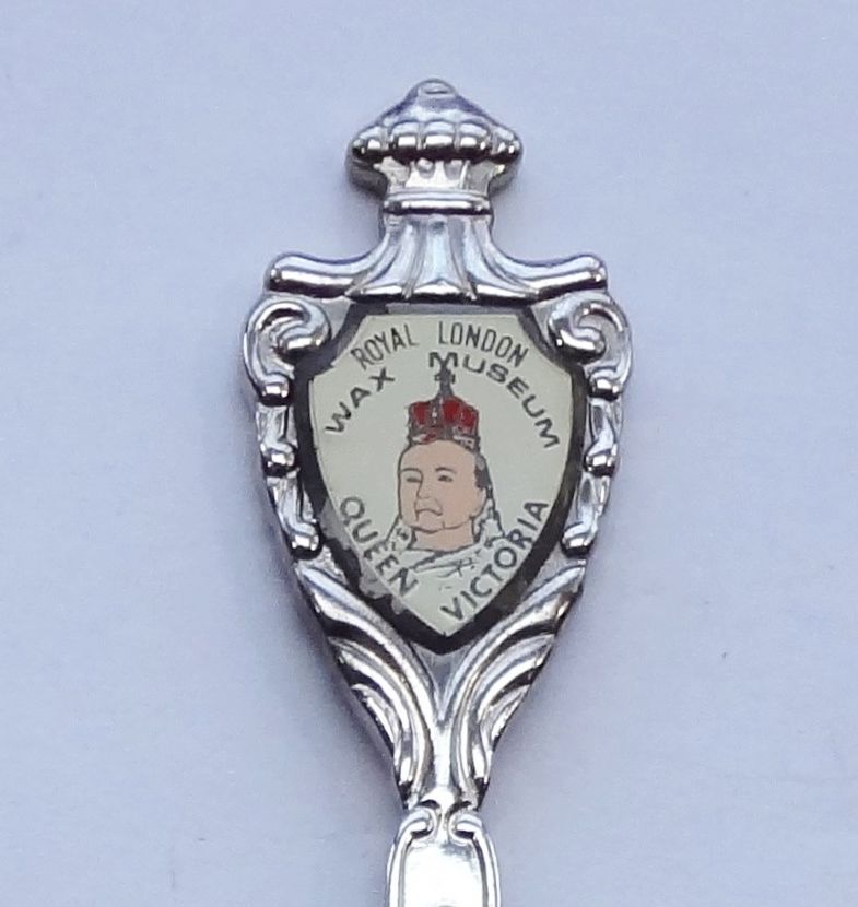 Collector Souvenir Spoon Canada BC Victoria Royal London Wax Museum