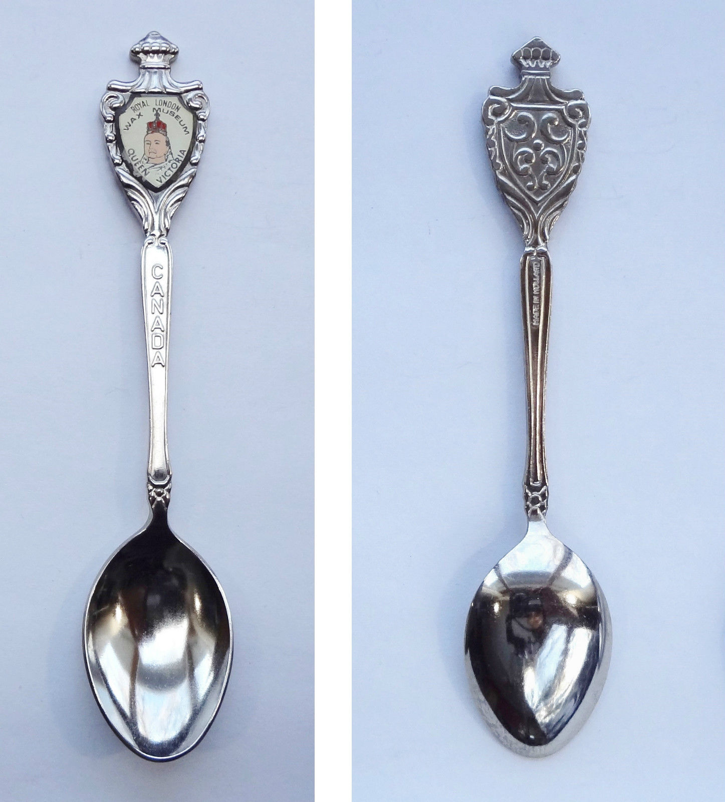 Collector Souvenir Spoon Canada BC Victoria Royal London Wax Museum
