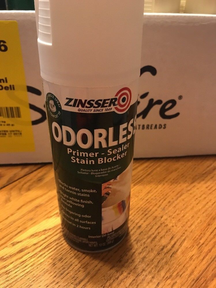 12OZ Zinsser & Co Odorless PrimerSealer Stain Blocker Ships N 24h Cleaning Products