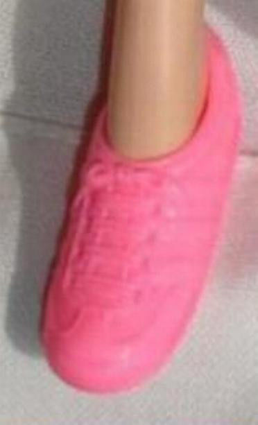 barbie doll tennis shoes