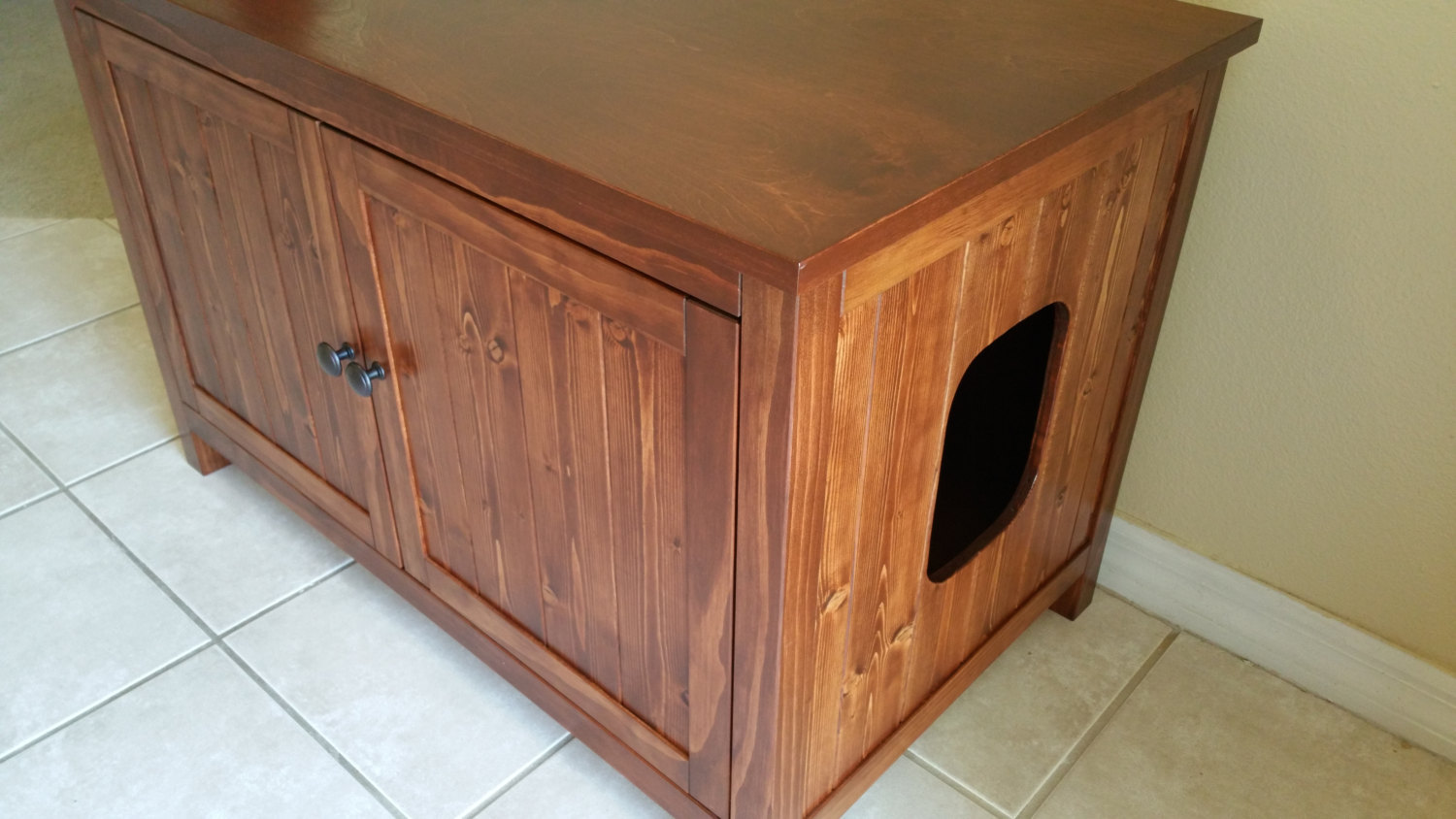 Odor Free, Custom, HandMade in USA Cat Litter Box Flat Panels Furniture & Scratchers