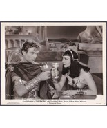 CLAUDETTE COLBERT &amp; HENRY WILCOXON CLEOPATRA Cecil B. DeMille 1934 Film ... - $105.00