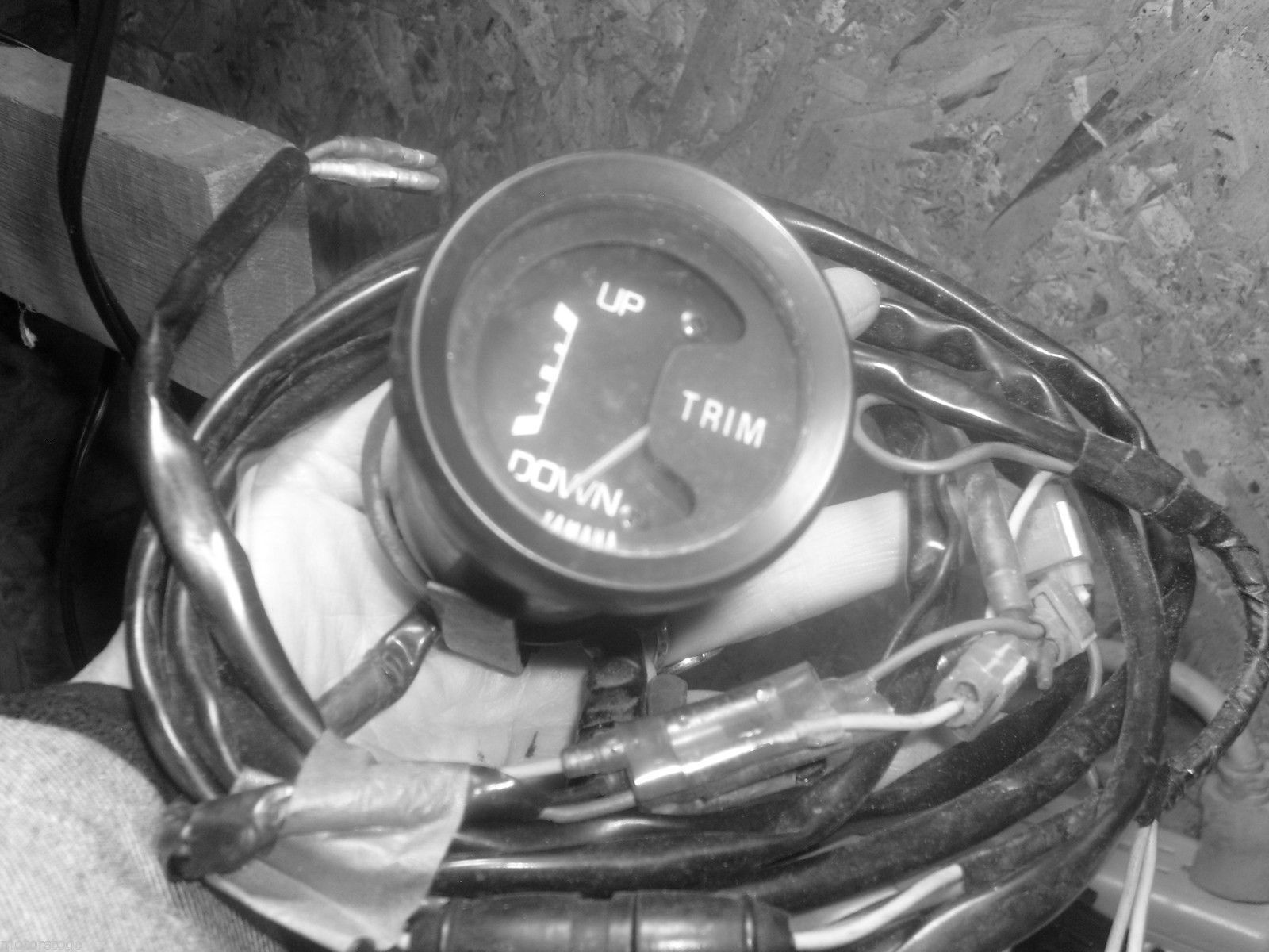 Yamaha tilt trim Indicator Gauge with Harness Electrical Systems