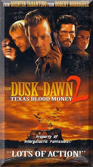 VHS - From Dusk Till Dawn 2: Texas Blood Money (1999) *Tiffani-Amber ...