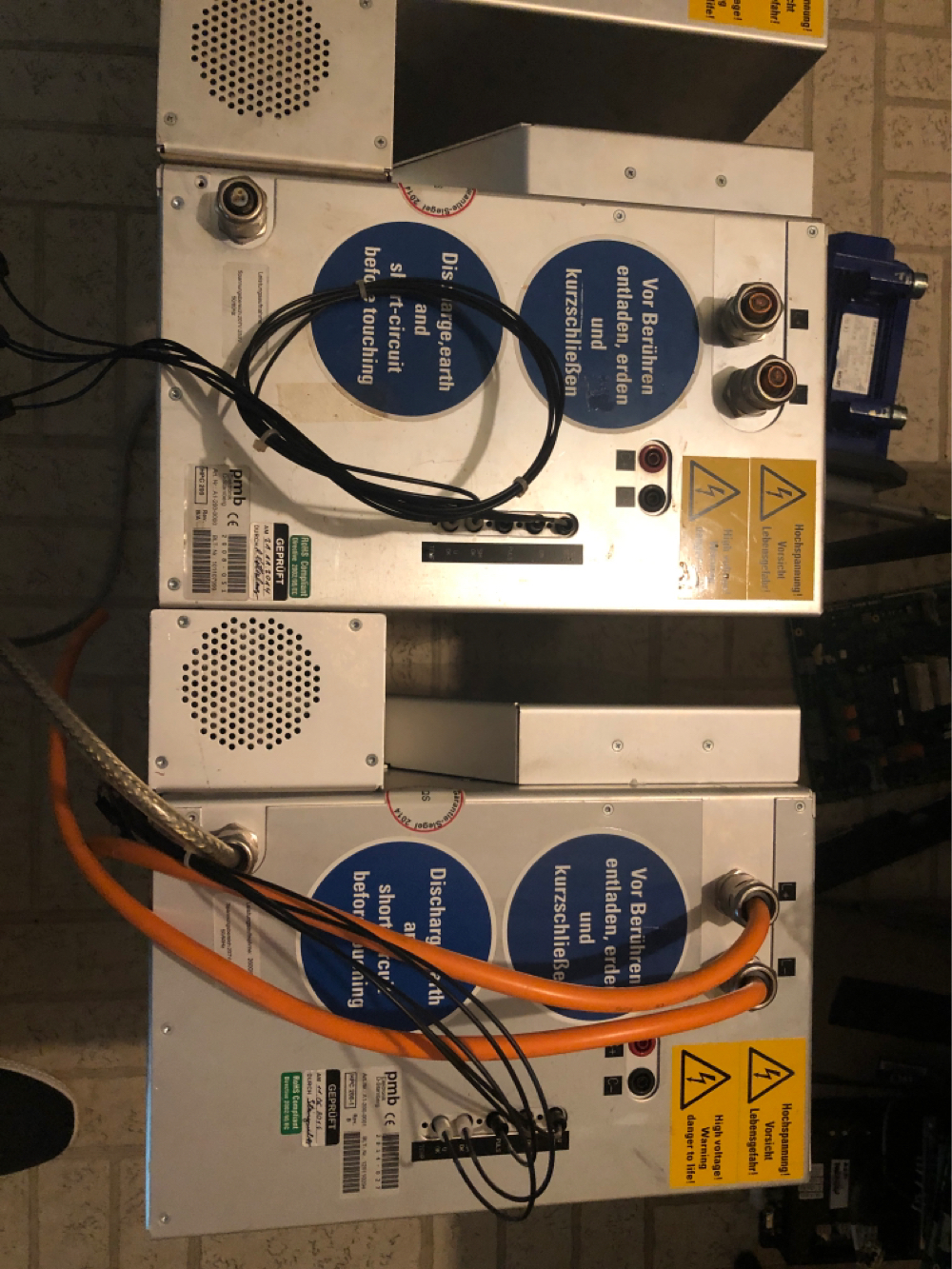 Rofin Sinar Carl Baasel PMB Elektronik HPC 200 laser power supply