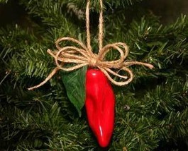 Red Hot Chili Pepper Ornament for Your Christmas Tree - $4.98